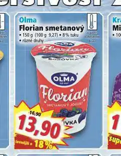 Norma Olma florian smetanový nabídka