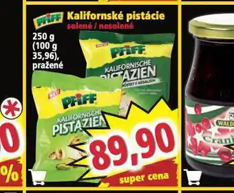 Norma Kalifornské pistácie nabídka