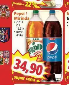 Norma Pepsi / mirinda nabídka