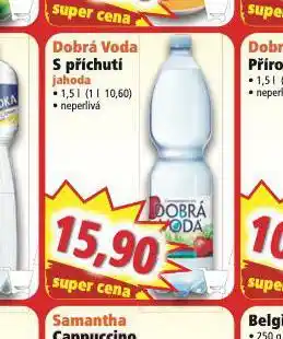 Norma Dobrá voda s příchutí jahoda nabídka