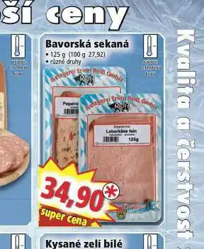 Norma Bavorská sekaná nabídka