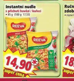 Norma Instantní nudle nabídka