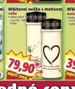 Norma Hřbitovní svíčka s motivem nabídka