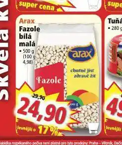 Norma Arax fazole bílá malá nabídka