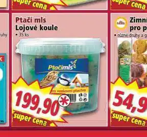 Norma Ptačí mls lojové koule nabídka