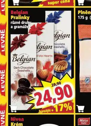 Norma Belgian pralinky nabídka