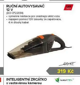 Ruční autovysavač 12v