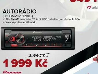 Auto Kelly Autorádio pioneer nabídka