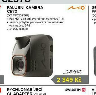 Auto Kelly Palubní kamera nabídka