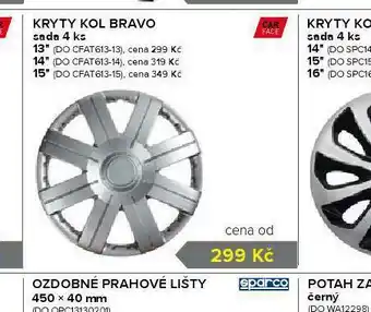 Auto Kelly Kryty kol bravo 15&quot; nabídka