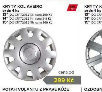 Auto Kelly Kryty kol aveiro 13&quot; nabídka