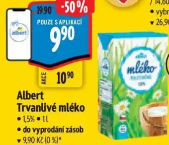 Albert Albert Trvanlivé mléko nabídka
