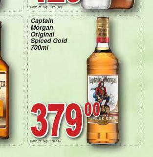 Lidl Captain morgan original spiced gold nabídka