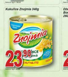 Lidl Kukuřice znojmia nabídka