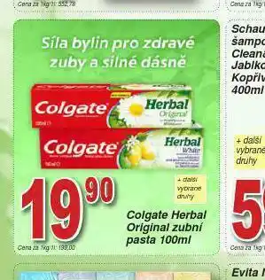 Lidl Colgate herbal zubní pasta nabídka