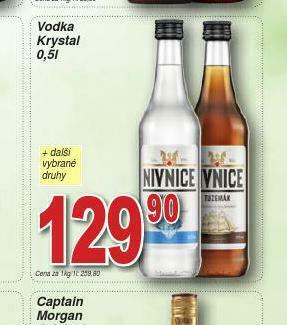 Lidl Vodka krystal nabídka