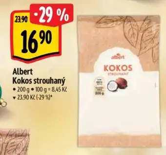 Albert Albert Kokos strouhaný nabídka