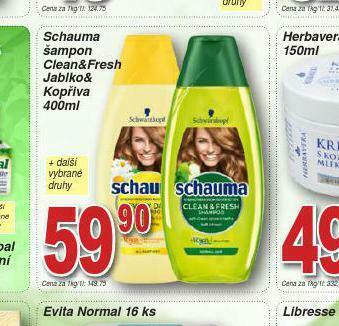 Lidl Schauma šampon nabídka