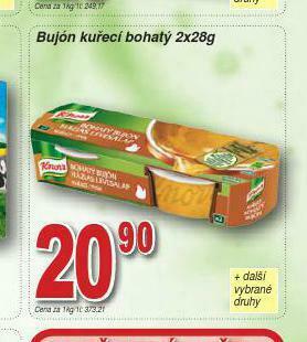 Lidl Bujon kuřecí bohatý nabídka