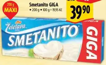 Albert Smetanito GIGA 200 g nabídka