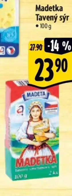 Albert Madetka Tavený sýr 100 g nabídka