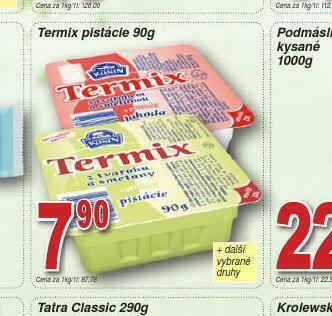 Lidl Termix pistácie nabídka