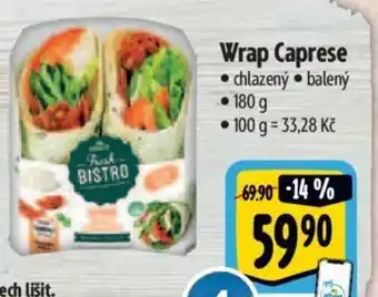 Albert Wrap Caprese nabídka