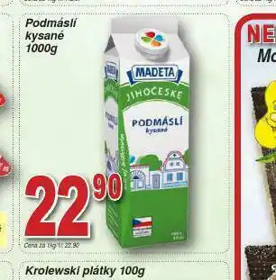Lidl Podmáslí kysané nabídka