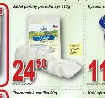 Lidl Jadel pařený přírodní sýr nabídka