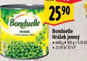 Albert Bonduelle Hrášek jemný nabídka
