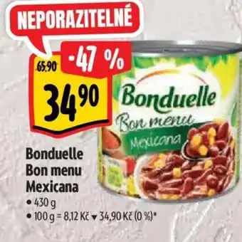 Albert Bonduelle Bon menu Mexicana nabídka