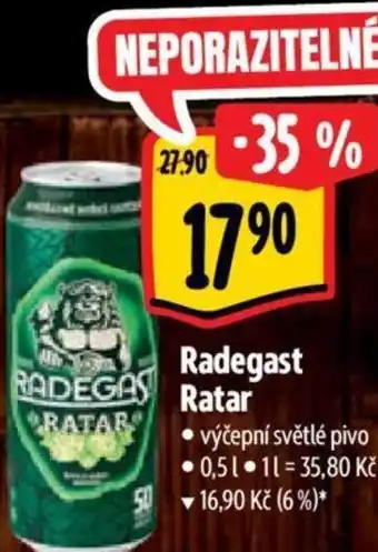 Albert Radegast Ratar nabídka