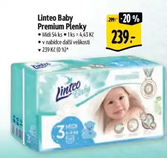 Albert Linteo Baby Premium Plenky nabídka