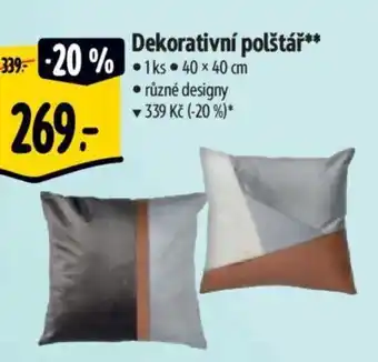 Albert Dekorativní polštář nabídka