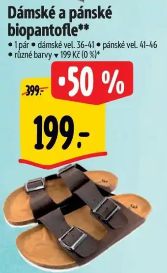 Albert Dámské a pánské biopantofle nabídka