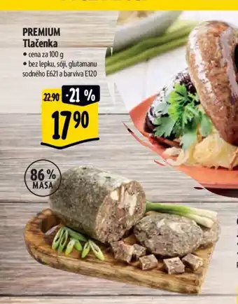 Albert PREMIUM Tlačenka nabídka