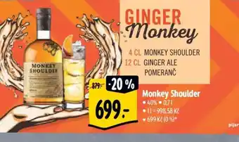 Albert Monkey Shoulder nabídka