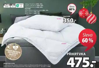 JYSK PŘIKRÝVKA ULVIK nabídka