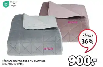 JYSK PŘEHOZ NA POSTEL ENGBLOMME nabídka