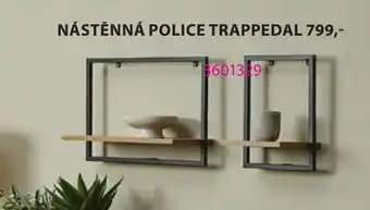 NÁSTĚNNÁ POLICE TRAPPEDAL