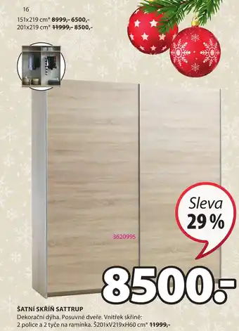 JYSK ŠATNÍ SKŘÍŇ SATTRUP nabídka