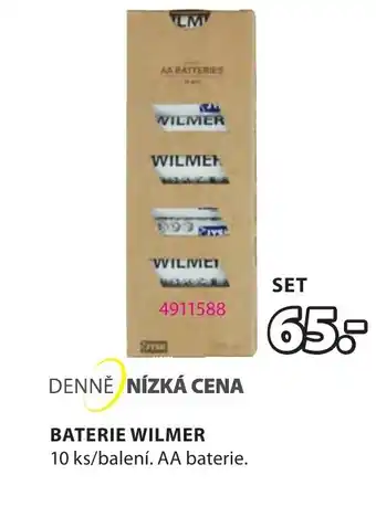 JYSK BATERIE WILMER nabídka