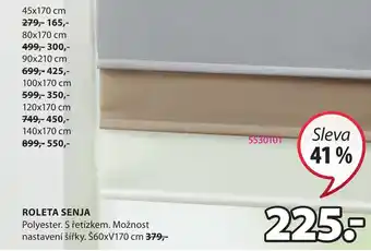 JYSK ROLETA SENJA nabídka