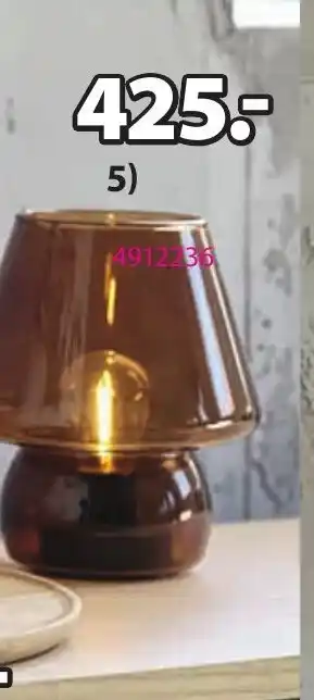 JYSK LAMPA NA BATERIE HOLGER nabídka