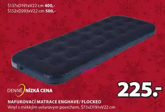 JYSK NAFUKOVACÍ MATRACE ENGHAVE/FLOCKED nabídka
