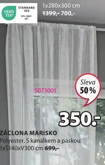 JYSK ZÁCLONA MARISKO nabídka