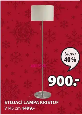 JYSK STOJACÍ LAMPA KRISTOF nabídka