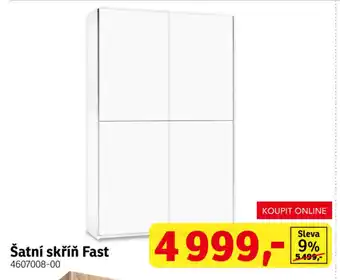Asko Šatní skříň Fast nabídka