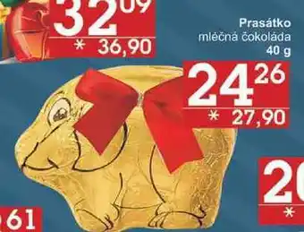 Jip Prasátko mléčná čokoláda, 40 g nabídka