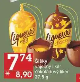 Jip Šišky vaječný likér, 27,5 g nabídka